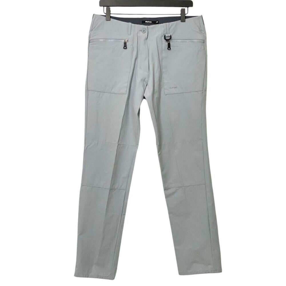 Rohan Women's Stretch Bags Hiking Trousers Pants Light Steel Blue UPF Size 12R